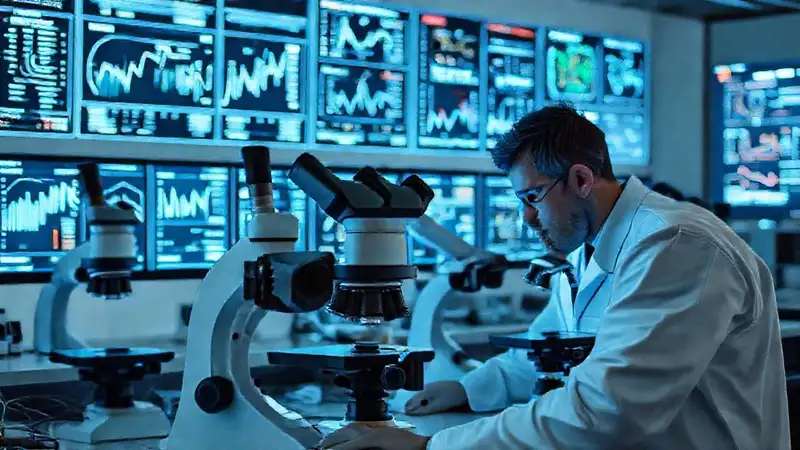Hier ist die Antwort:Der Labor ist präzise und analytisch