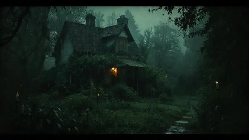 Verlassenes Cottage