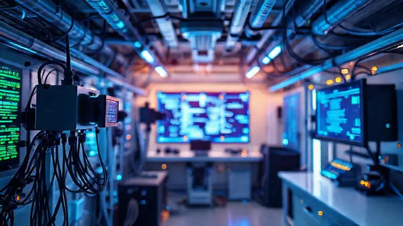 Futuristisches Labor zeigt holographische Daten
