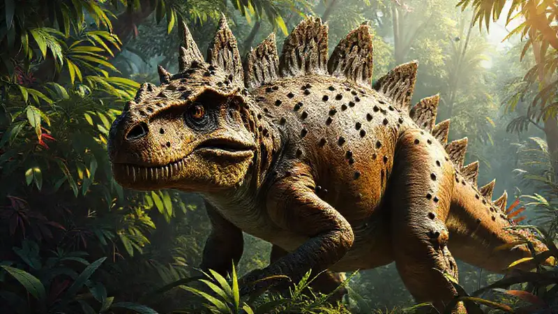 Hier ist die Antwort:Kentrosaurus: schuppig